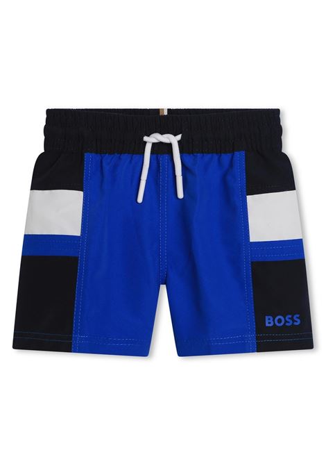 Costume da bagno con design color-block HUGO BOSS KIDS | J50568872